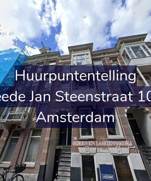 Foto gevel Huurpuntentelling voor Tweede Jan Steenstraat 107-2, Amsterdam