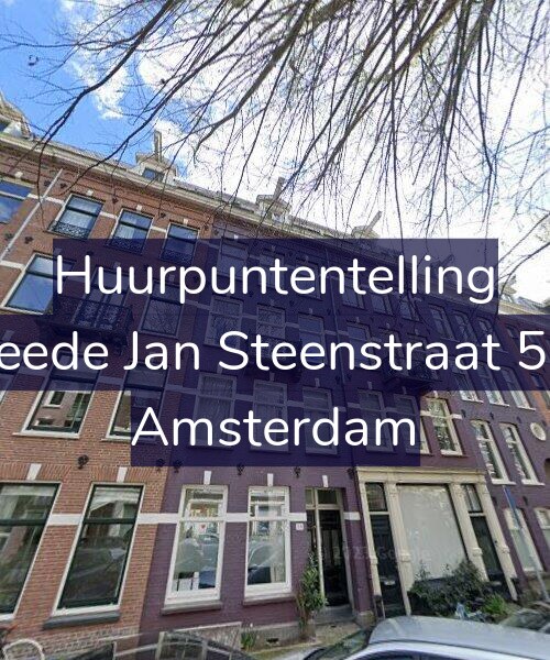 Foto gevel Huurpuntentelling voor Tweede Jan Steenstraat 58-1, Amsterdam