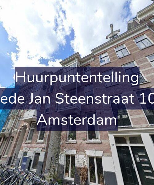 Foto gevel Huurpuntentelling voor Tweede Jan Steenstraat 109-H, Amsterdam