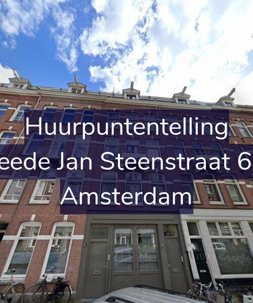 Foto gevel Huurpuntentelling voor Tweede Jan Steenstraat 66-E, Amsterdam
