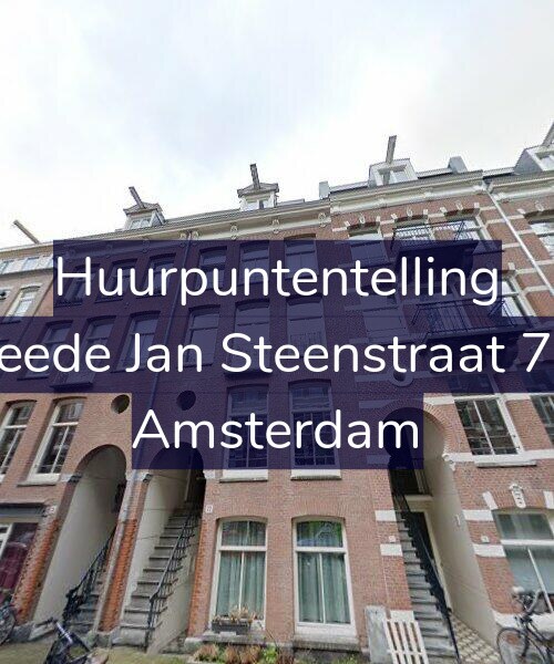 Foto gevel Huurpuntentelling voor Tweede Jan Steenstraat 77-F, Amsterdam