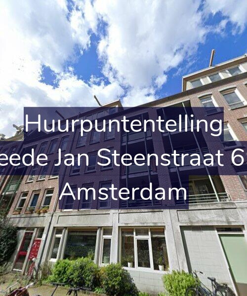Foto gevel Huurpuntentelling voor Tweede Jan Steenstraat 69-B, Amsterdam