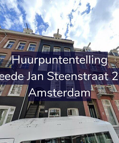 Foto gevel Huurpuntentelling voor Tweede Jan Steenstraat 28-1, Amsterdam