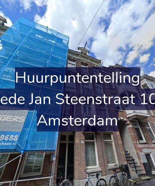 Foto gevel Huurpuntentelling voor Tweede Jan Steenstraat 105-H, Amsterdam