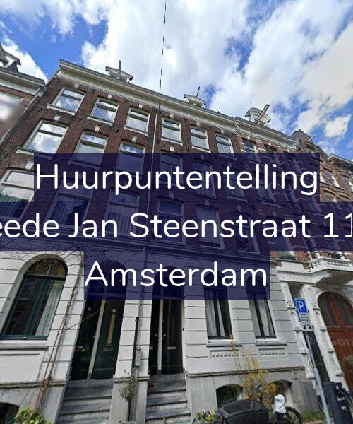 Foto gevel Huurpuntentelling voor Tweede Jan Steenstraat 115-1, Amsterdam