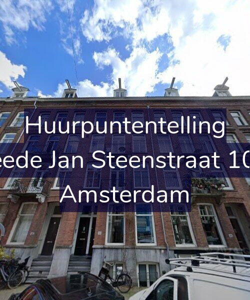 Foto gevel Huurpuntentelling voor Tweede Jan Steenstraat 100-1, Amsterdam