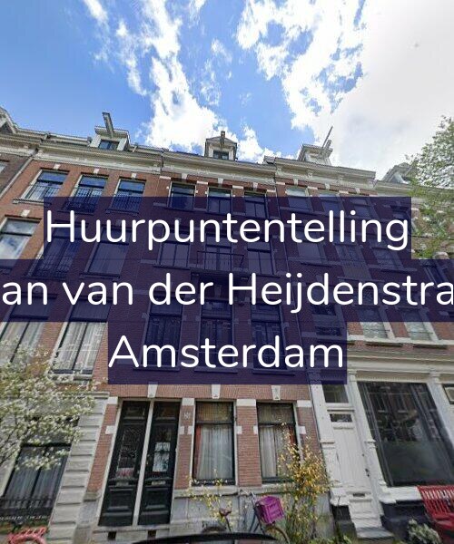 Foto gevel Huurpuntentelling voor Tweede Jan van der Heijdenstraat 26-4V, Amsterdam