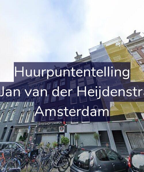 Foto gevel Huurpuntentelling voor Tweede Jan van der Heijdenstraat 47-2, Amsterdam