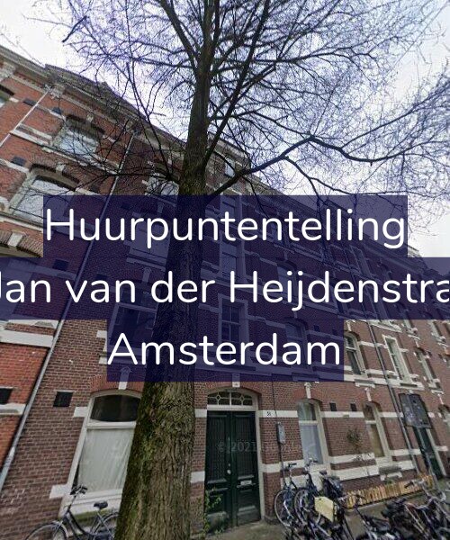 Foto gevel Huurpuntentelling voor Tweede Jan van der Heijdenstraat 58-1L, Amsterdam