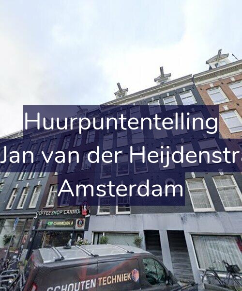 Foto gevel Huurpuntentelling voor Tweede Jan van der Heijdenstraat 45-4, Amsterdam