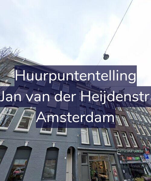 Foto gevel Huurpuntentelling voor Tweede Jan van der Heijdenstraat 41-2, Amsterdam