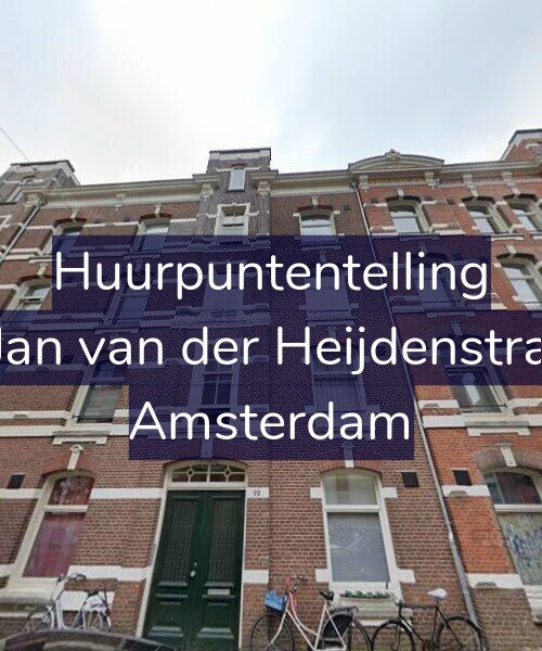 Foto gevel Huurpuntentelling voor Tweede Jan van der Heijdenstraat 62-2L, Amsterdam