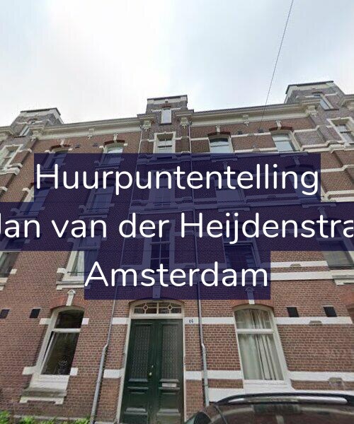 Foto gevel Huurpuntentelling voor Tweede Jan van der Heijdenstraat 64-3L, Amsterdam