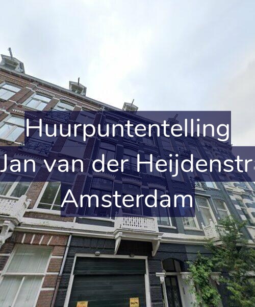 Foto gevel Huurpuntentelling voor Tweede Jan van der Heijdenstraat 74-3, Amsterdam