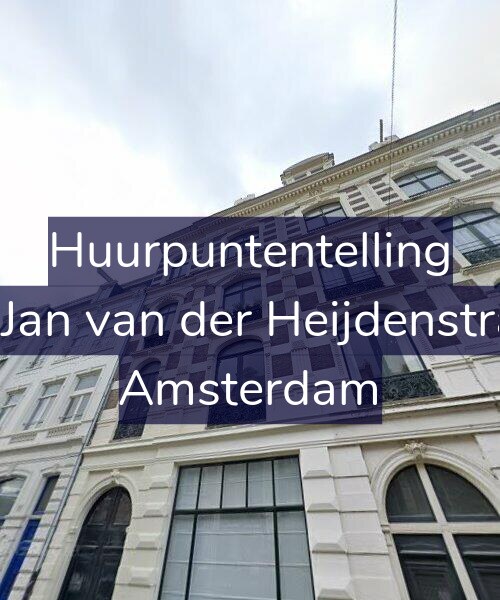 Foto gevel Huurpuntentelling voor Tweede Jan van der Heijdenstraat 96-3, Amsterdam