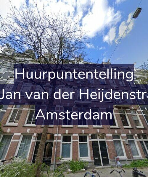 Foto gevel Huurpuntentelling voor Tweede Jan van der Heijdenstraat 19-4, Amsterdam