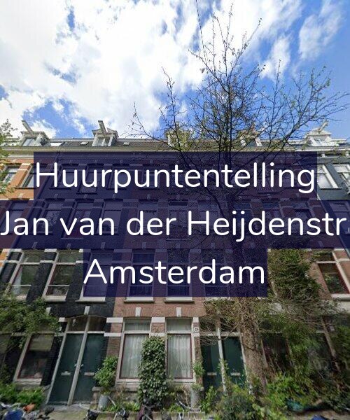 Foto gevel Huurpuntentelling voor Tweede Jan van der Heijdenstraat 29-1, Amsterdam