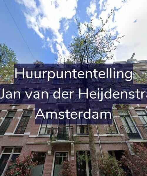 Foto gevel Huurpuntentelling voor Tweede Jan van der Heijdenstraat 20-3, Amsterdam