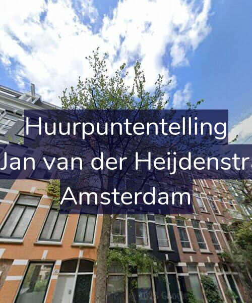 Foto gevel Huurpuntentelling voor Tweede Jan van der Heijdenstraat 27-3, Amsterdam