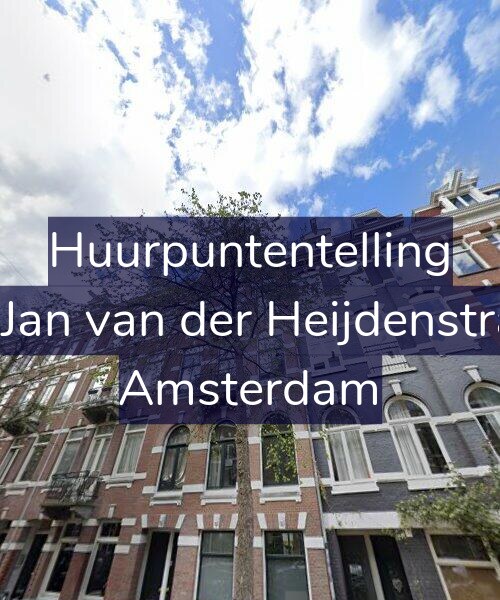 Foto gevel Huurpuntentelling voor Tweede Jan van der Heijdenstraat 13-2, Amsterdam