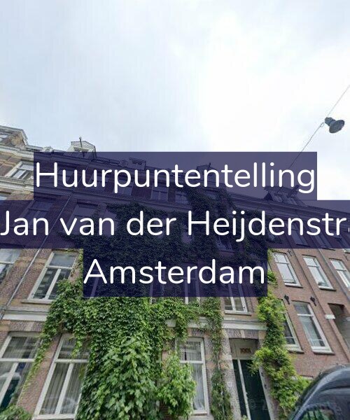 Foto gevel Huurpuntentelling voor Tweede Jan van der Heijdenstraat 83-3, Amsterdam