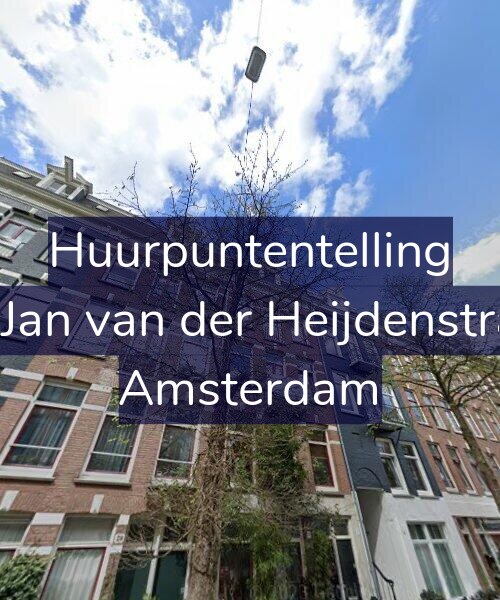Foto gevel Huurpuntentelling voor Tweede Jan van der Heijdenstraat 31-2, Amsterdam