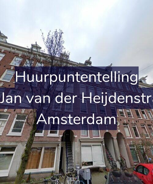 Foto gevel Huurpuntentelling voor Tweede Jan van der Heijdenstraat 59-1, Amsterdam