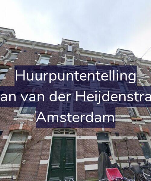 Foto gevel Huurpuntentelling voor Tweede Jan van der Heijdenstraat 44-3R, Amsterdam