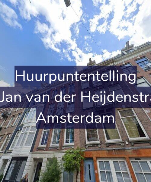 Foto gevel Huurpuntentelling voor Tweede Jan van der Heijdenstraat 32-2, Amsterdam
