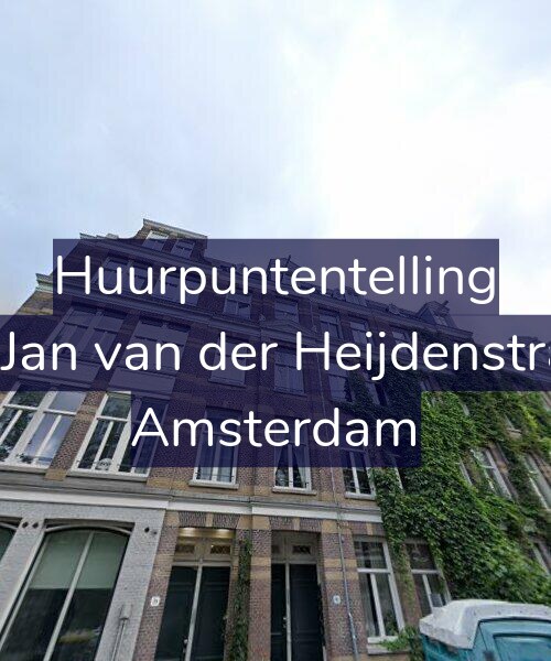Foto gevel Huurpuntentelling voor Tweede Jan van der Heijdenstraat 81-3, Amsterdam