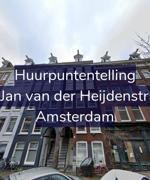Foto gevel Huurpuntentelling voor Tweede Jan van der Heijdenstraat 69-4, Amsterdam