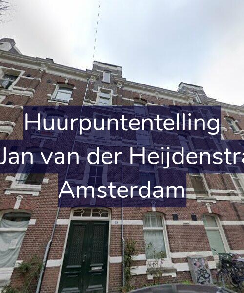 Foto gevel Huurpuntentelling voor Tweede Jan van der Heijdenstraat 68-B, Amsterdam