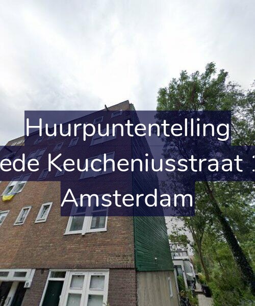 Foto gevel Huurpuntentelling voor Tweede Keucheniusstraat 19-2, Amsterdam