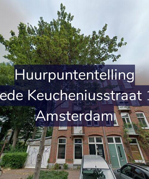 Foto gevel Huurpuntentelling voor Tweede Keucheniusstraat 18-4, Amsterdam