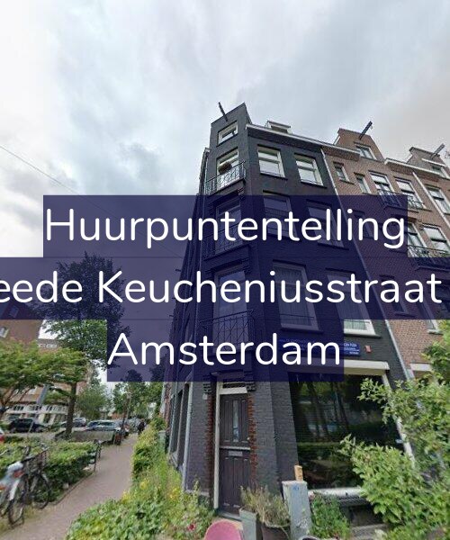 Foto gevel Huurpuntentelling voor Tweede Keucheniusstraat 4-1, Amsterdam