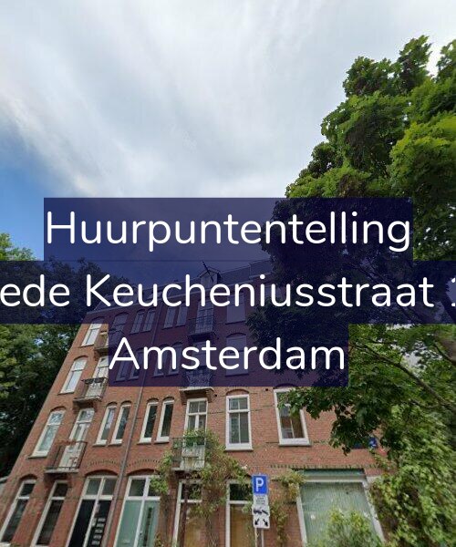 Foto gevel Huurpuntentelling voor Tweede Keucheniusstraat 16-3, Amsterdam