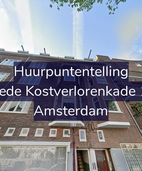 Foto gevel Huurpuntentelling voor Tweede Kostverlorenkade 19-3, Amsterdam