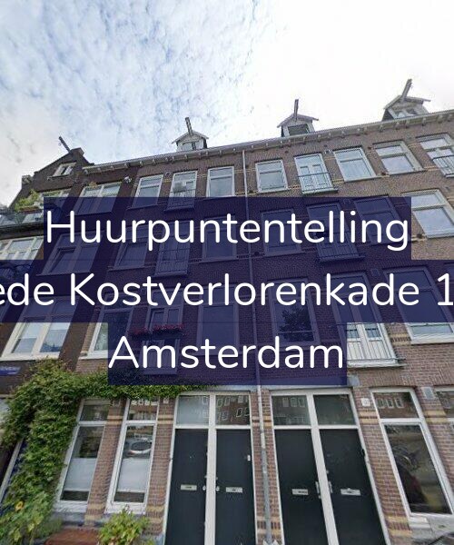 Foto gevel Huurpuntentelling voor Tweede Kostverlorenkade 151-2, Amsterdam