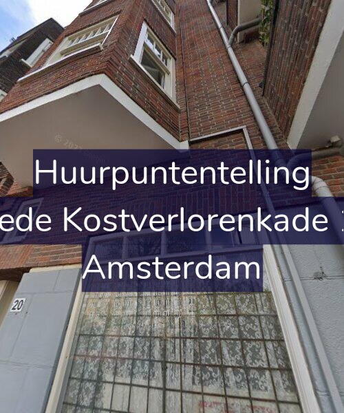 Foto gevel Huurpuntentelling voor Tweede Kostverlorenkade 19-2, Amsterdam
