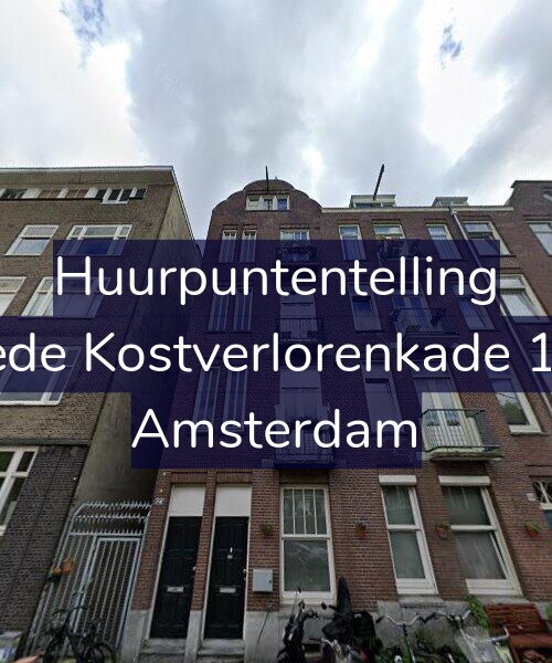 Foto gevel Huurpuntentelling voor Tweede Kostverlorenkade 123-1, Amsterdam