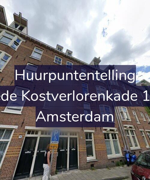 Foto gevel Huurpuntentelling voor Tweede Kostverlorenkade 117-H, Amsterdam