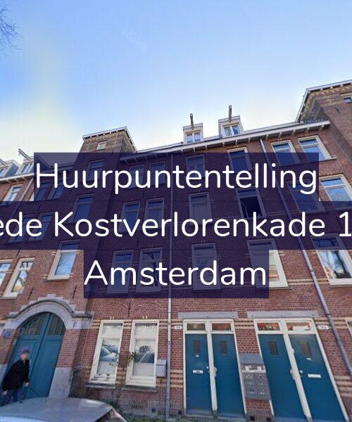 Foto gevel Huurpuntentelling voor Tweede Kostverlorenkade 145-1, Amsterdam