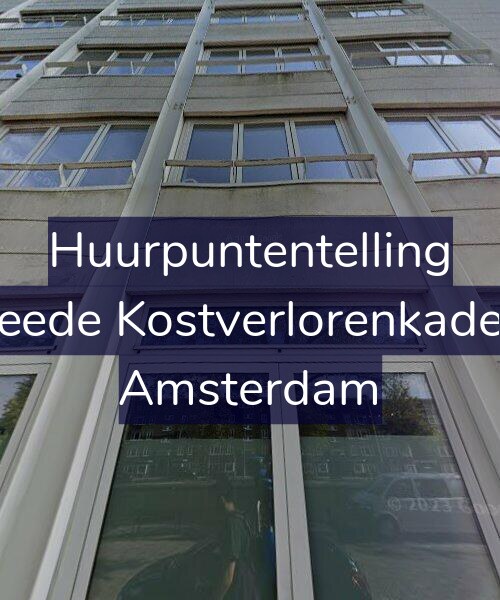 Foto gevel Huurpuntentelling voor Tweede Kostverlorenkade 64, Amsterdam