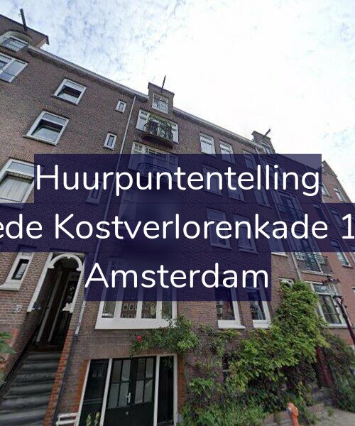 Foto gevel Huurpuntentelling voor Tweede Kostverlorenkade 159-1, Amsterdam
