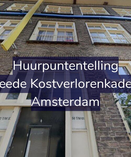 Foto gevel Huurpuntentelling voor Tweede Kostverlorenkade 54, Amsterdam