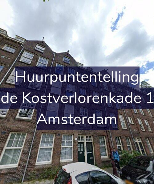 Foto gevel Huurpuntentelling voor Tweede Kostverlorenkade 113-H, Amsterdam