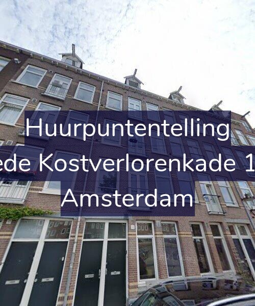 Foto gevel Huurpuntentelling voor Tweede Kostverlorenkade 152-3, Amsterdam