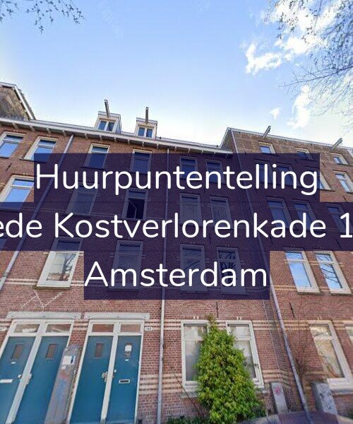 Foto gevel Huurpuntentelling voor Tweede Kostverlorenkade 148-2, Amsterdam
