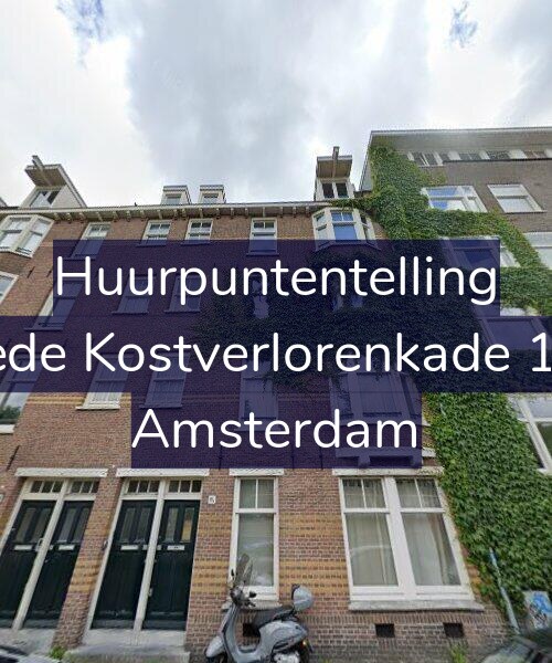 Foto gevel Huurpuntentelling voor Tweede Kostverlorenkade 119-3, Amsterdam