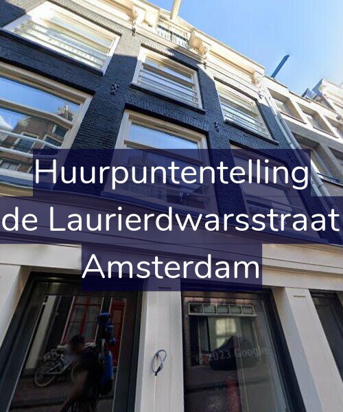 Foto gevel Huurpuntentelling voor Tweede Laurierdwarsstraat 49-C, Amsterdam